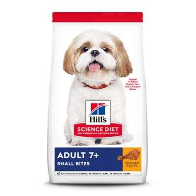 Hill's Science Diet Adult 7+ Small Bites Chicken, Barley and Rice Recipe Dry Dog Food Science diet dog food