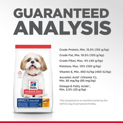 Image showing 5 th Hill's Science Diet Senior Adult 7+ Small Bites Chicken Recipe Dry Dog Food