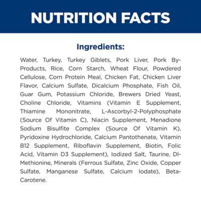 Image showing  Senior 7+ Cat Food, Savory Turkey, Canned, 2.9 oz.
