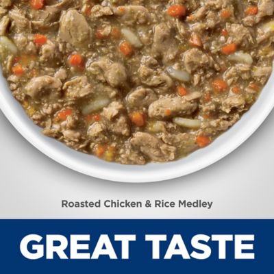 Image showing  Adult Healthy Cuisine Cat Food, Roasted Chicken & Rice Medley, Canned, 2.8 oz.