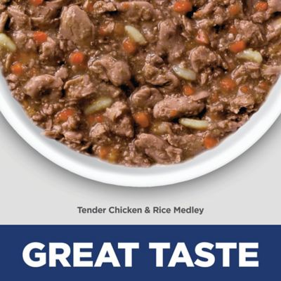 Image showing  Kitten Healthy Cuisine Cat Food, Tender Chicken & Rice Medley, Canned, 2.8 oz.