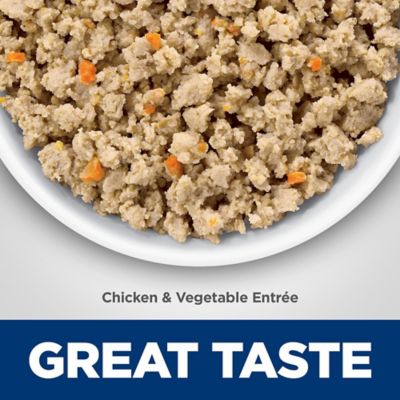 Image showing  Adult Sensitive Stomach & Skin Cat Food, Chicken & Vegetable Entree, Canned, 2.9 oz.