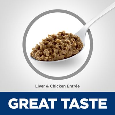 Image showing 2 th Hill's Science Diet Adult Light Cat Food, Liver and Chicken, Canned, 2.9 oz.