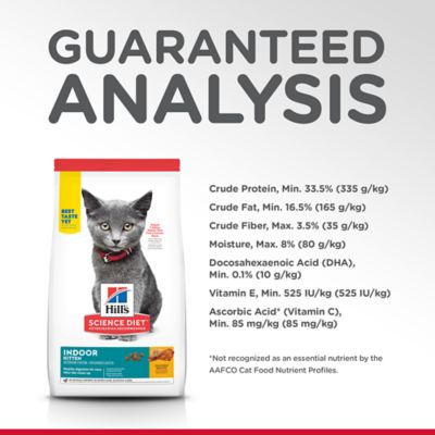 Image showing 5 th Hill's Science Diet Kitten Indoor Chicken Recipe Dry Cat Food