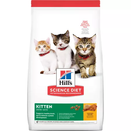 Hill's Science Diet Kitten Chicken Recipe Indoor/Outdoor Dry Cat Food Dry Cat Food