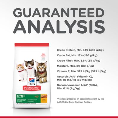 Image showing 5 th Hill's Science Diet Kitten Indoor/Outdoor Chicken Recipe Dry Cat Food