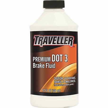 Traveller 12 oz. Premium DOT 3 Brake Fluid