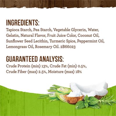 Image showing 6 th Merrick Fresh Kisses Grain Free Coconut Oil & Botanicals Large Dental Dog Treats, 6.5 oz., 4 ct.