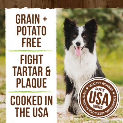 Image showing  Fresh Kisses Grain Free Coconut Oil and Botanicals Medium Dental Dog Treats, 10 oz., 10 ct.