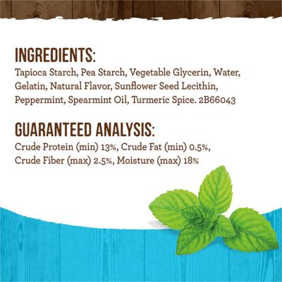 Image showing  Fresh Kisses Grain Free Mint Breath Strips Large Dental Dog Treats, 27 oz., 16 ct.