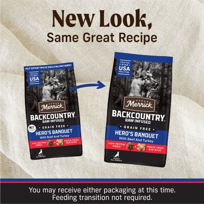 Image showing  Backcountry Adult Raw Infused Grain-Free Hero's Banquet Recipe Dry Dog Food