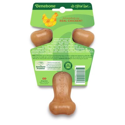 Image showing  Wishbone Durable Dog Chew Toy, Real Chicken, Small