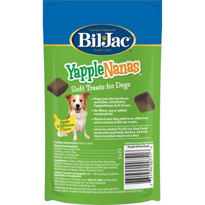 Image showing  YappleNanas Chicken, Apple and Banana Flavor Soft Dog Treats, 4 oz.