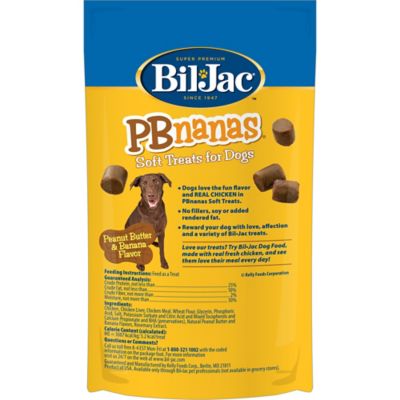 Image showing  PBnanas Peanut Butter and Banana Soft Dog Treats, 4 oz.