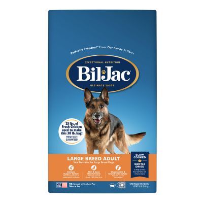 Bil-Jac Large Breed Adult Chicken Formula Dry Dog Food, 30 lb. Bag Great healthy dog food, the dogs love it