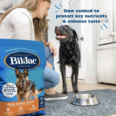 Image showing 6 th Bil-Jac Large Breed Adult Chicken Formula Dry Dog Food, 30 lb. Bag