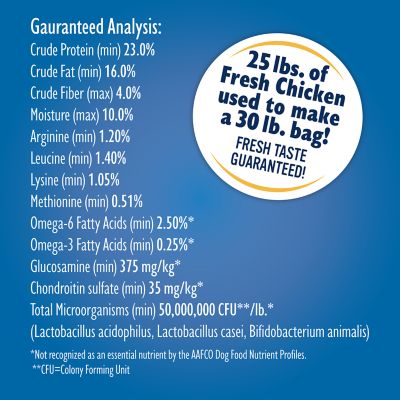 Image showing 7 th Bil-Jac Large Breed Adult Chicken Formula Dry Dog Food, 30 lb. Bag