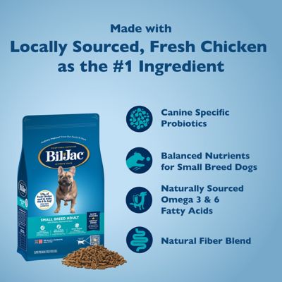 Image showing  Small Breed Adult Chicken, Oatmeal, and Yams Recipe Dry Dog Food