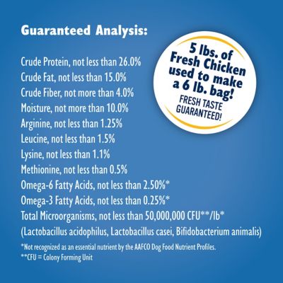 Image showing 6 th Bil-Jac Small Breed Adult Chicken, Oatmeal, and Yams Recipe Dry Dog Food