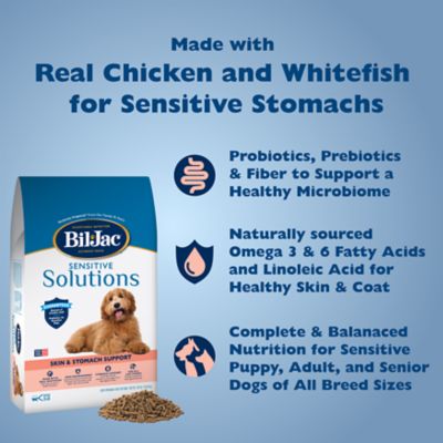 Image showing  Sensitive Solutions Skin and Stomach Support Chicken and Whitefish Recipe Dry Dog Food