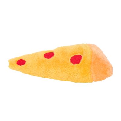 Image showing  NomNomz Pizza Slice Dog Toy