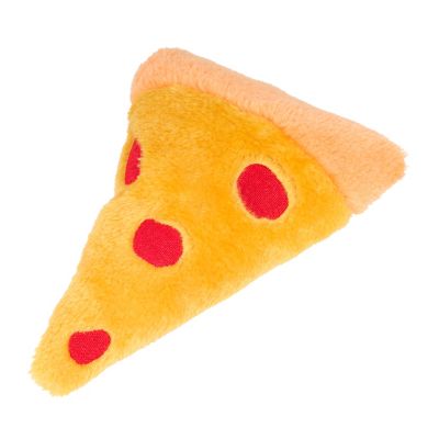 Image showing  NomNomz Pizza Slice Dog Toy