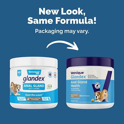 Image showing  Anal Gland Fiber Supplement Soft Chews for Dogs, 60 ct.