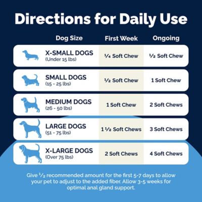 Image showing 5 th Glandex Anal Gland Fiber Supplement Soft Chews for Dogs, 60 ct.