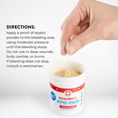 Image showing  Dogswell Remedy + Recovery Styptic Powder, 1.5 oz. Jar