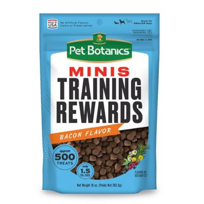 Pet Botanics Mini Training Rewards Bacon Dog Treats, 10 oz.