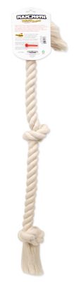 Image showing  3 Knot Rope Tug, XL, White