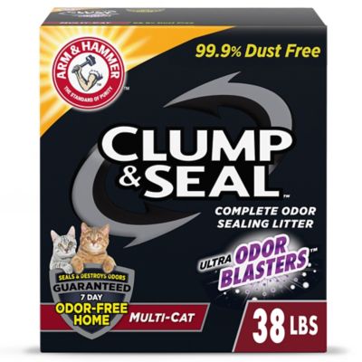 Arm & Hammer Clump & Seal Litter, Multi-Cat Litter 38 lb.