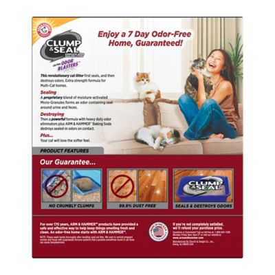 Image showing  Clump and Seal Multi-Cat Scented Clumping Clay Cat Litter