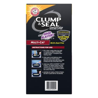 Image showing  Clump and Seal Multi-Cat Scented Clumping Clay Cat Litter