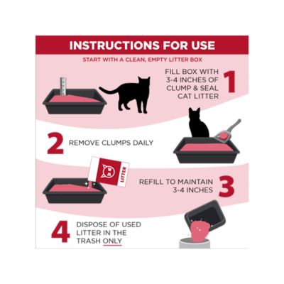 Image showing  Clump and Seal Multi-Cat Scented Clumping Clay Cat Litter