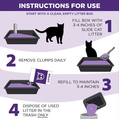 Image showing 6 th Arm & Hammer SLIDE Multi-Cat Scented Clumping Clay Cat Litter