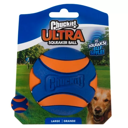 Chuckit! Ultra Squeaky Ball Large Pack of 1 Dog Fetch Toys