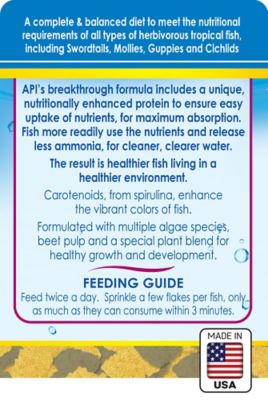 Image showing 2 th API Tropical Greens Flakes, 2.1 oz.