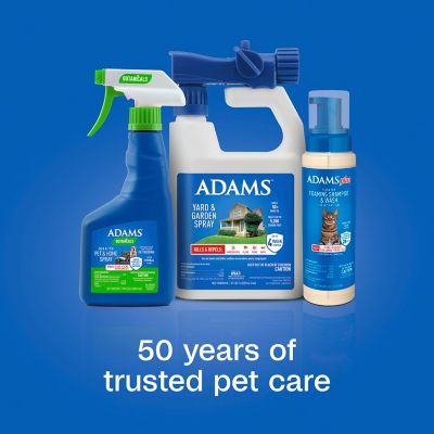 Image showing 6 th Adams Plus Flea & Tick Foaming Shampoo & Wash for Cats & Kittens, 10 fl. oz.
