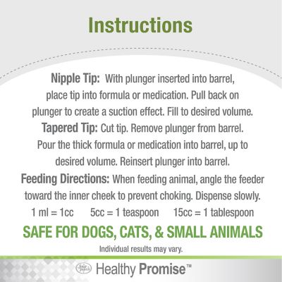 Image showing  Healthy Promise Easy Feeder Pet Feeding Syringe