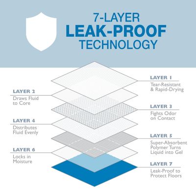 Image showing  Wee-Wee Odor Control Dog Training Pads with Febreze Freshness 10 ct.