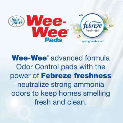 Image showing  Wee-Wee Odor Control Dog Training Pads with Febreze Freshness 50 ct.