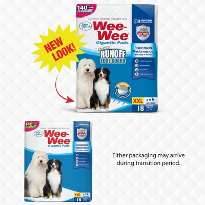 Image showing  Wee-Wee Gigantic Dog Pee Pads 18 ct.