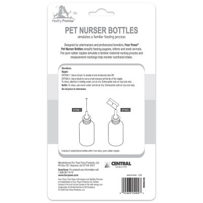 Image showing 5 th Four Paws Healthy Promise Pet Nurser Bottles One Size
