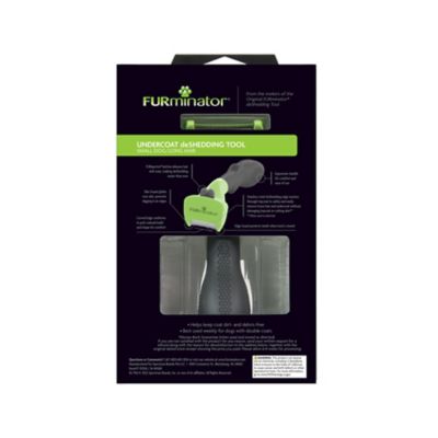 Image showing  Long Hair deShedding Tool for Dogs Small