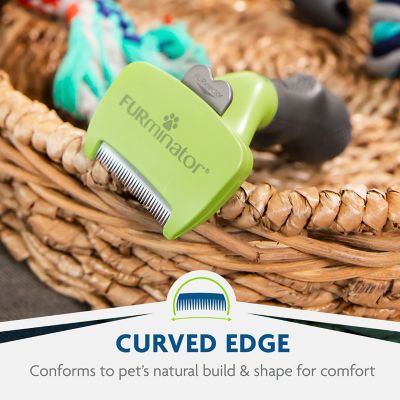 Image showing  Long Hair deShedding Tool for Dogs Small