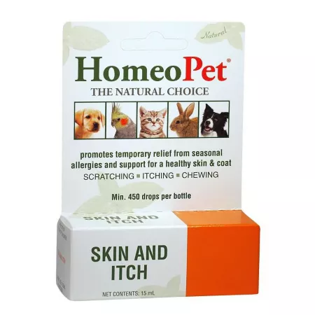 HomeoPet Skin and Itch Relief 15ml Cat Skin & Coat Supplements