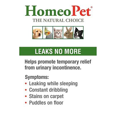 Image showing  Leaks No More Oral Supplement for Dogs and Cats, 15 mL