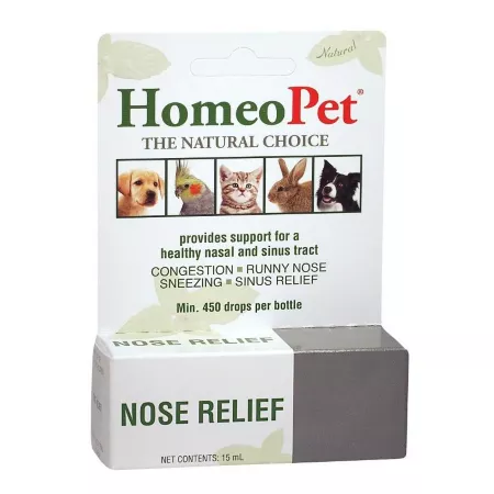 HomeoPet Nose Relief 15 ml Cat Allergy & Immune System