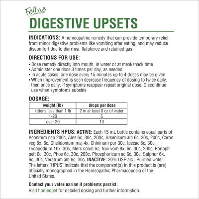 Image showing  Hompet Feline Dig Upset, 15ml